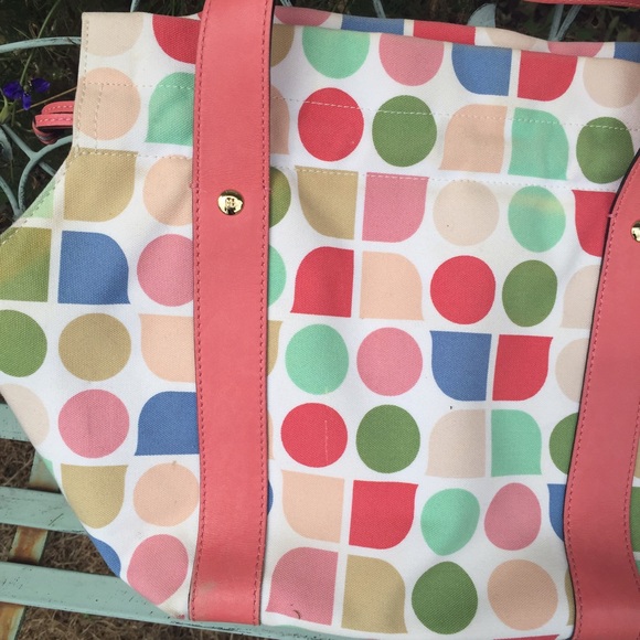 Kate Spade Multiple Color Canvas Tote - image 3