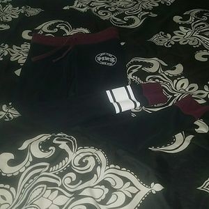 Pink campus leggings