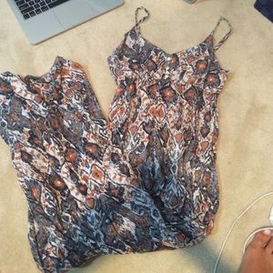 Very pretty printed maxi dress!