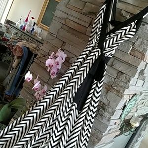 Boston Proper, Maxi Dress , Black & White