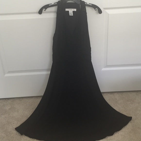 Black cocktail dress
