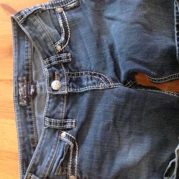 Silver jeans