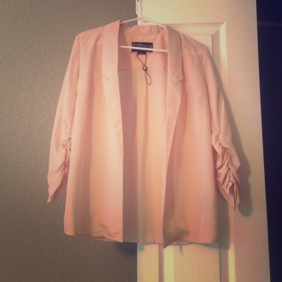 Sheer blazer