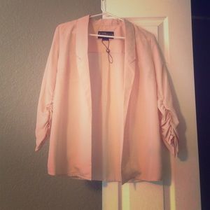 Sheer blazer