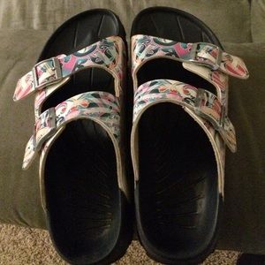 Blue waterproof Birkis