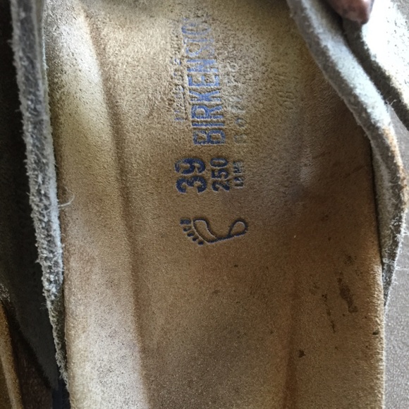 Sold!! Birk Arizona light tan soft footbed 39 - Picture 2 of 4