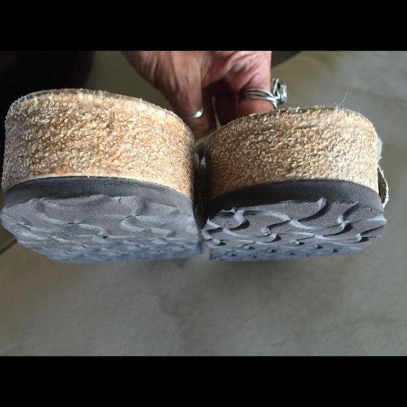 Sold!! Birk Arizona light tan soft footbed 39 - Picture 4 of 4