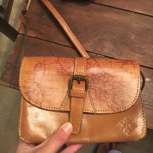 Leather crossbody bag