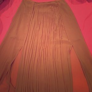 Long Tan Skirt