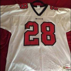 Warrick Dunn Tampa Bay Bucs Jersey