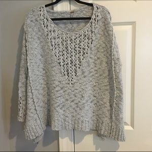 Free People oversized sweater!