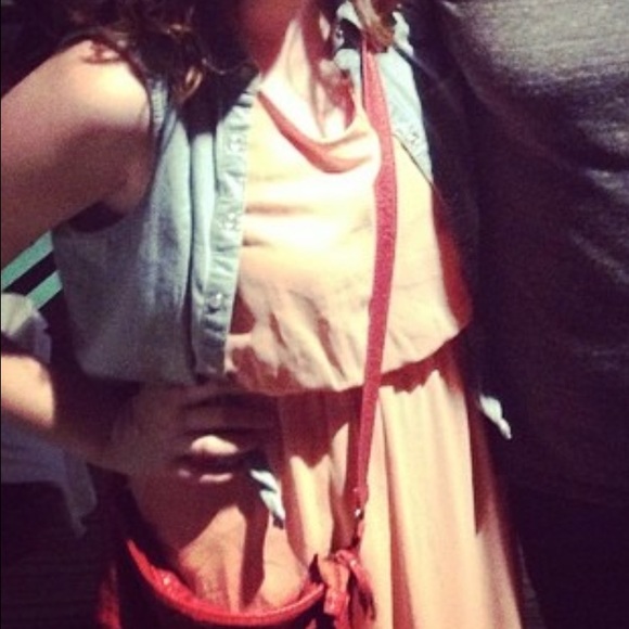 Maxi light pink sun dress - Picture 3 of 3