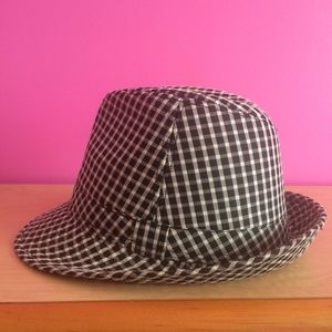 Cute Plaid Fedora Hat