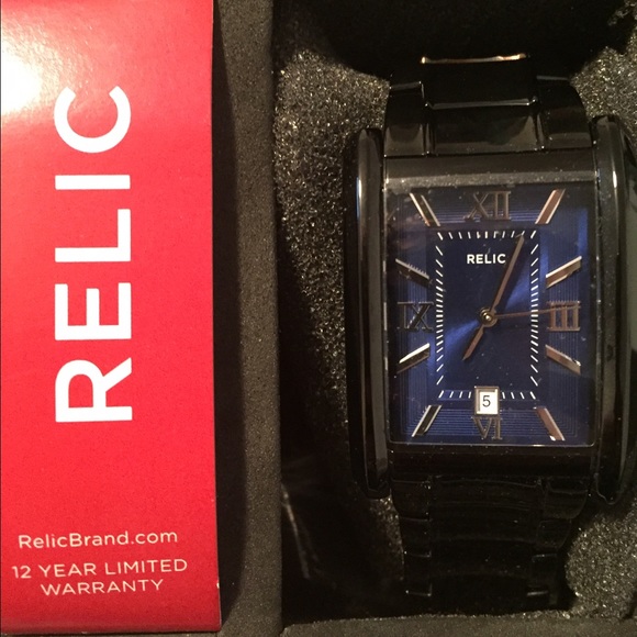 Relic Blue Watch