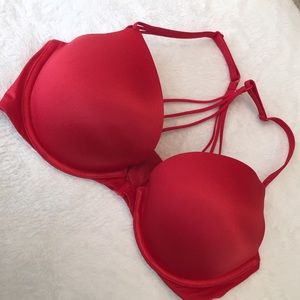 ❤️Red Cery Sexy Push-Up bra 34D