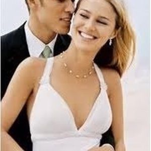 David's Bridal Halter Dress