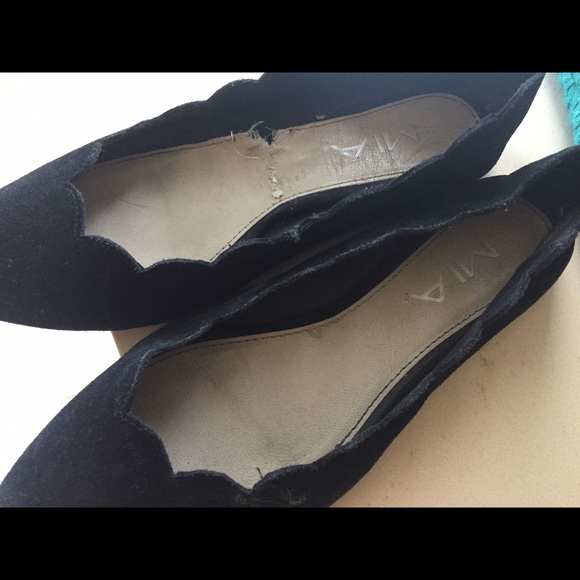 Urban Outfitters Abby Scalloped Skimmer 7.5 - Picture 3 of 4