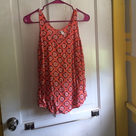 Patterned Tank Top