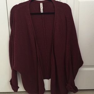 Bethany Mota oversized cozy cardigan