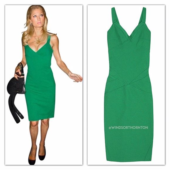 Diane von Furstenberg Benny Sheath Dress, Green