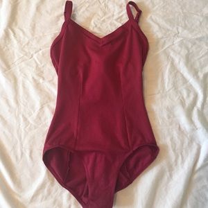 Cranberry pink leotard