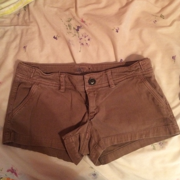 Brown American Eagle Shorts