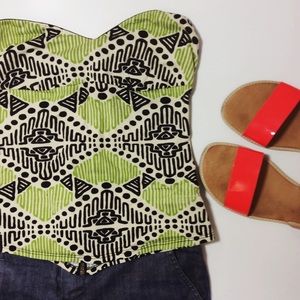 UO Patterned Tube Top