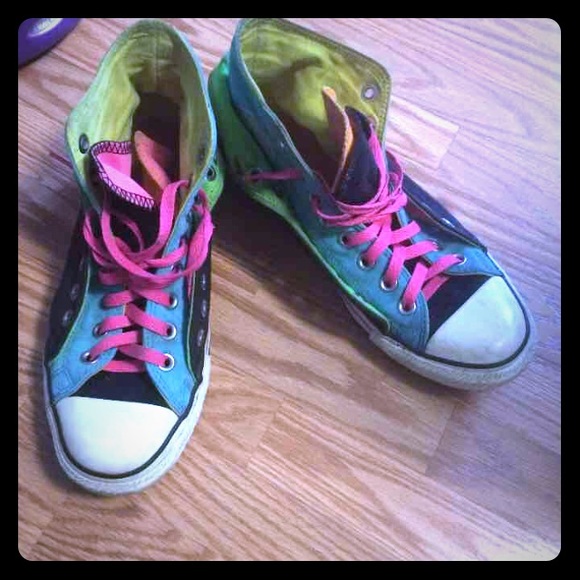 👽Bright neon converse👽