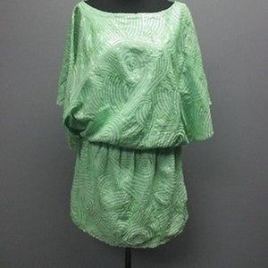 Mint Green Sequence Dress