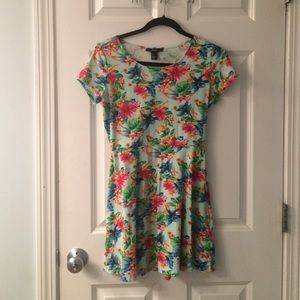 Floral Tshirt Dress