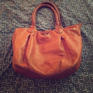 Genuine leather Banana Republic bag