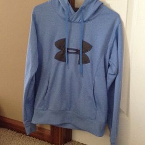 Woman's Blue Under Armor hoodie
