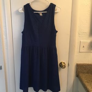 Royal blue dress