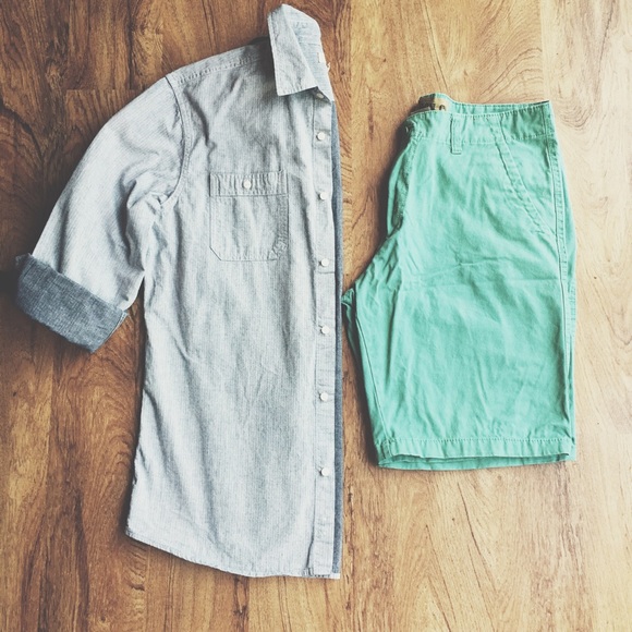 Men's button down shirt