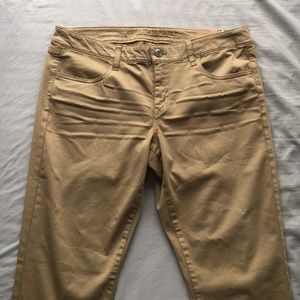 Khaki jeggings