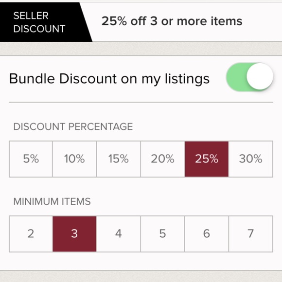 25% 3 items or more!