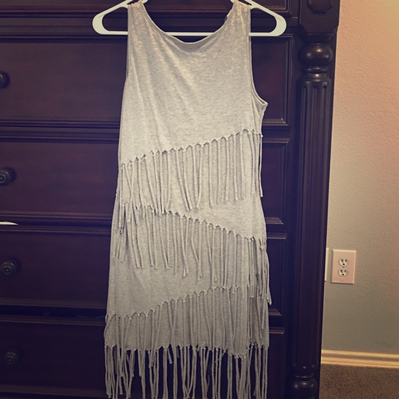 Chelsea and Violet fringe dress