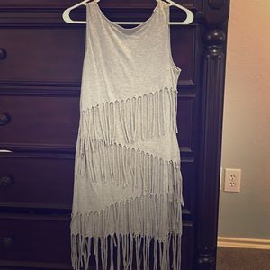 Chelsea and Violet fringe dress
