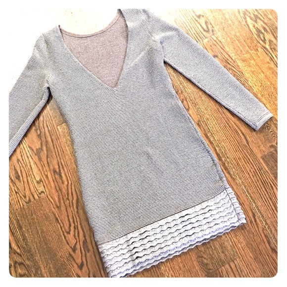 Beautiful sparkly silver dress