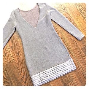 Beautiful sparkly silver dress