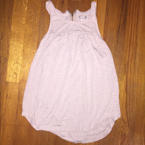 Tan flowy tank top