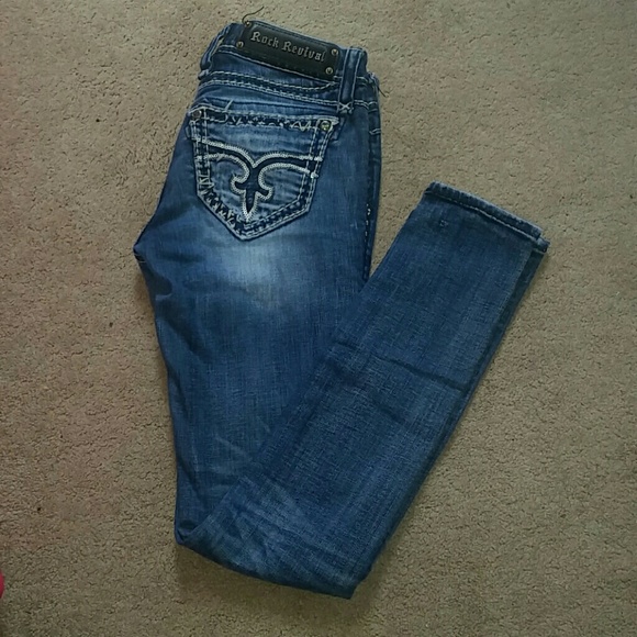 Rock revival Charlotte skinny jeans