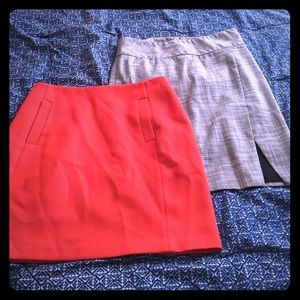 Banana pencil skirts