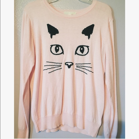 Forever 21 Cat / Kitten Sweater