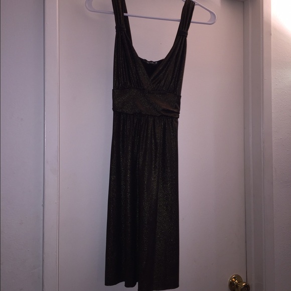 Gold Sparkle Dress (Size Medium)