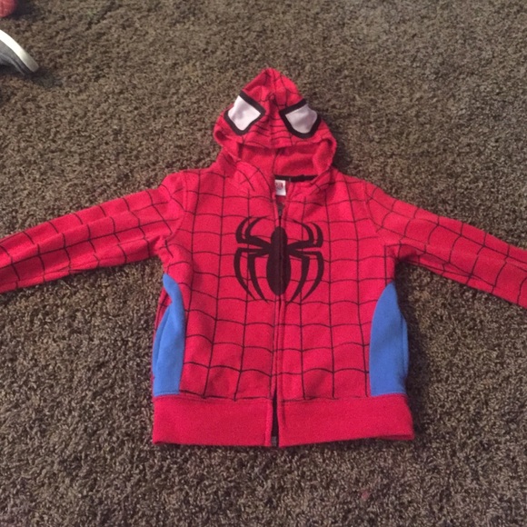 Boys 4t Spider-Man zip up jacket