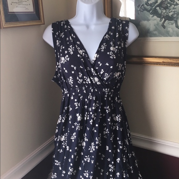 🆕 Oh Baby by Motherhood Surplice Maternity Dress - Picture 3 of 4