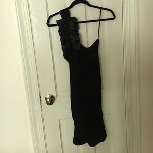 One shoulder dress Laundry by design dress