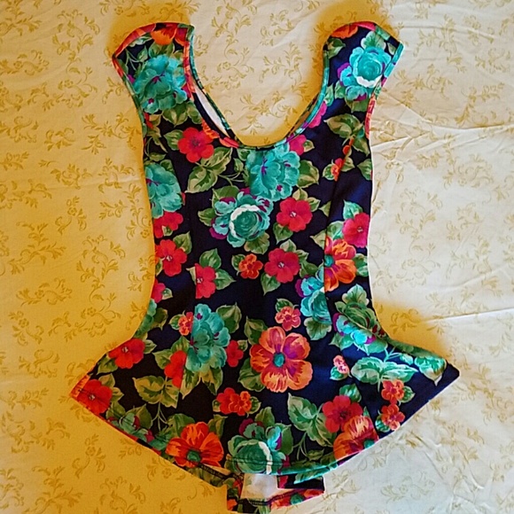 Floral Peplum