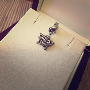 Fossil Charm - Vintage Star